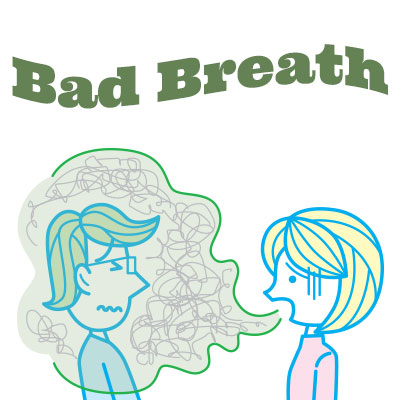 Henderson dentist, Dr. Stephen Hahn at Stephen P. Hahn DDS tells patients about bad breath – what causes it, and how to prevent it!