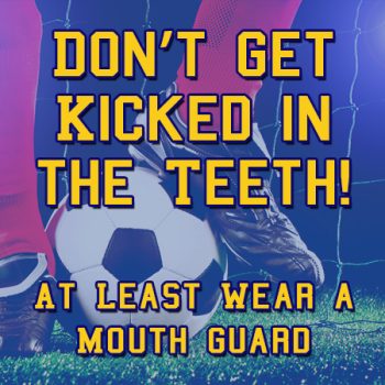 Henderson dentist, Dr. Hahn at Stephen P. Hahn DDS 'Advanced Dentistry', discusses the importance of wearing mouthguards for safety while playing sports.
